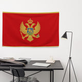 Montenegro Montenegrin Flag Wall Decor Art Print Banner Gift Ideas