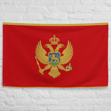 Montenegro Montenegrin Flag Wall Decor Art Print Banner Gift Ideas