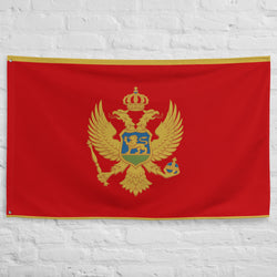 Montenegro Montenegrin Flag Wall Decor Art Print Banner Gift Ideas