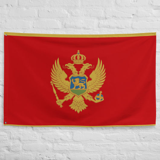 Montenegro Montenegrin Flag Wall Decor Art Print Banner Gift Ideas