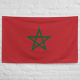 Morocco Moroccan Flag Wall Decor Art Print Banner Gift Ideas