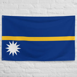 Nauru Nauruan Flag Wall Decor Art Print Banner Gift Ideas