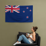 New Zealand Flag Wall Decor Art Print Banner Gift Ideas