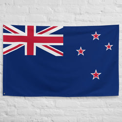 New Zealand Flag Wall Decor Art Print Banner Gift Ideas
