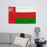 Oman Omani Flag Wall Decor Art Print Banner Gift Ideas