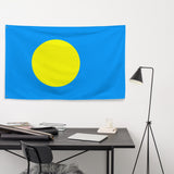 Palau Palauan Flag Wall Decor Art Print Banner Gift Ideas