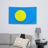 Palau Palauan Flag Wall Decor Art Print Banner Gift Ideas