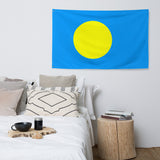 Palau Palauan Flag Wall Decor Art Print Banner Gift Ideas