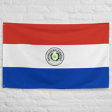 Paraguay Paraguayan Flag Wall Decor Art Print Banner Gift Ideas