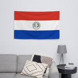 Paraguay Paraguayan Flag Wall Decor Art Print Banner Gift Ideas