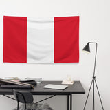 Peru Peruvian Flag Wall Decor Art Print Banner Gift Ideas