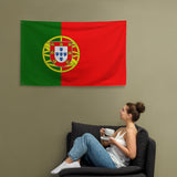 Portugal Portuguese Flag Wall Decor Art Print Banner Gift Ideas