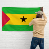 São Tomé and Príncipe Flag Wall Decor Art Print Banner Gift Ideas