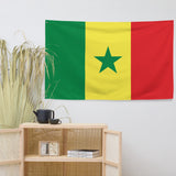 Senegal Senegalese Flag Wall Decor Art Print Banner Gift Ideas