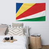 Seychelles Seychellois Flag Wall Decor Art Print Banner Gift Ideas