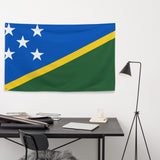 Solomon Islands Flag Wall Decor Art Print Banner Gift Ideas