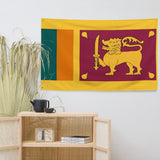 Sri Lanka Sri Lankan Flag Wall Decor Art Print Banner Gift Ideas