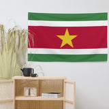 Suriname  Surinamese Flag Wall Decor Art Print Banner Gift Ideas
