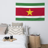 Suriname  Surinamese Flag Wall Decor Art Print Banner Gift Ideas