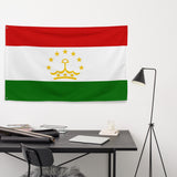 Tajikistan Tajik Flag Wall Decor Art Print Banner Gift Ideas