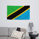 Tanzania Tanzanian Flag Wall Decor Art Print Banner Gift Ideas