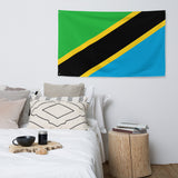 Tanzania Tanzanian Flag Wall Decor Art Print Banner Gift Ideas