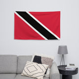Trinidad and Tobago Trinidadian Flag Wall Decor Art Print Banner Gift Ideas
