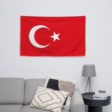 Türkiye Turkish Flag Wall Decor Art Print Banner Gift Ideas
