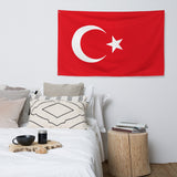 Türkiye Turkish Flag Wall Decor Art Print Banner Gift Ideas
