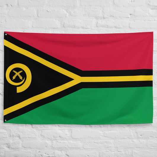Vanuatu Vanuatuan Flag Wall Decor Art Print Banner Gift Ideas