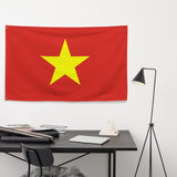 Vietnam Vietnamese Flag Wall Decor Art Print Banner Gift Ideas