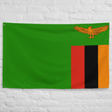 Zambia Zambian Flag Wall Decor Art Print Banner Gift Ideas