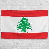 Lebanon Lebanese Flag Wall Decor Art Print Banner Gift Ideas