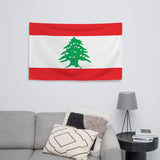 Lebanon Lebanese Flag Wall Decor Art Print Banner Gift Ideas