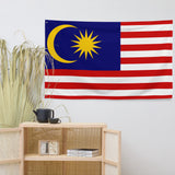 Malaysia Malaysian Flag Wall Decor Art Print Banner Gift Ideas