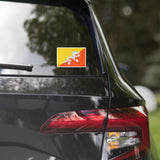 Bhutan Bhutanese Flag Car Sticker Laptop Decal Stickers Travel Souvenir Gift Idea