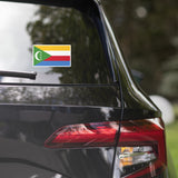 Comoros Flag Car Sticker Laptop Decal Stickers Travel Souvenir Gift Idea
