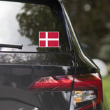 Denmark Danish Flag Car Sticker Laptop Decal Stickers Travel Souvenir Gift Idea