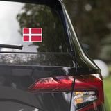Denmark Danish Flag Car Sticker Laptop Decal Stickers Travel Souvenir Gift Idea
