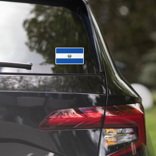 El Salvador Salvadoran Flag Car Sticker Laptop Decal Stickers Travel Souvenir Gift Idea