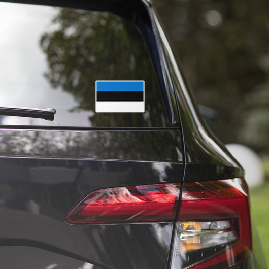 Estonia Estonian Flag Car Sticker Laptop Decal Stickers Travel Souvenir Gift Idea