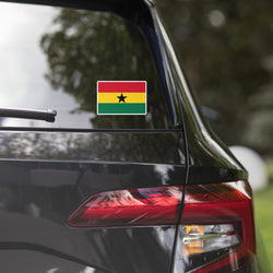 Ghana Ghanaian Flag Car Sticker Laptop Decal Stickers Travel Souvenir Gift Idea