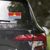 Kiribati Flag Car Sticker Laptop Decal Stickers Travel Souvenir Gift Idea