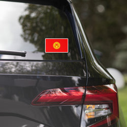 Kyrgyzstan Kyrgyz Flag Car Sticker Laptop Decal Stickers Travel Souvenir Gift Idea