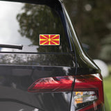 North Macedonia Macedonian Flag Car Sticker Laptop Decal Stickers Travel Souvenir Gift Idea