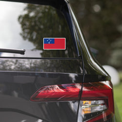 Samoa Samoan Flag Car Sticker Laptop Decal Stickers Travel Souvenir Gift Idea