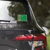 Turkmenistan Turkmen Flag Car Sticker Laptop Decal Stickers Travel Souvenir Gift Idea