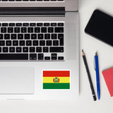 Bolivia Bolivian Flag Laptop Sticker Decal Stickers Travel Souvenir Gift Idea