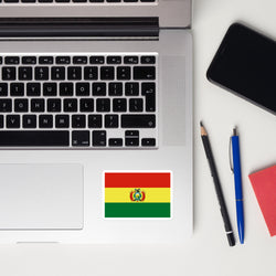 Bolivia Bolivian Flag Laptop Sticker Decal Stickers Travel Souvenir Gift Idea