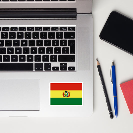 Bolivia Bolivian Flag Laptop Sticker Decal Stickers Travel Souvenir Gift Idea